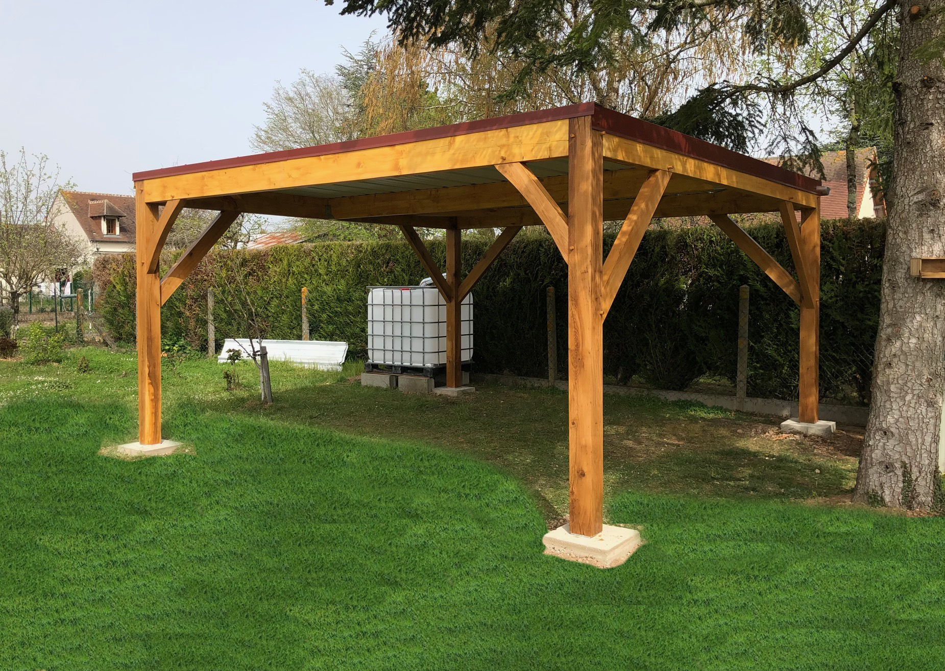 Les produits   Abri, carport - Abri de jardin bois 4,62m²  MAREUIL DECOR ET JARDIN